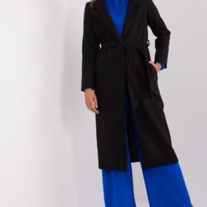 Płaszcz Damska Model TW-PL-BI-5312-1.31 Black - Och Bella