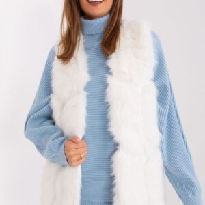 Kamizelka Model AT-KZ-2375.00P Ecru - AT