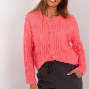 Sweter Damski Model AT-SW-2346-2.99P Coral - AT