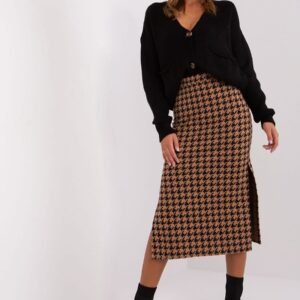 Spódnica Model LK-SD-509400-1.09P Camel - Lakerta