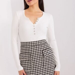 Bluzka Model RV-BZ-9209.31P Ecru - BFG