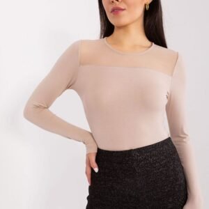 Bluzka Model RV-BZ-9201.78P Beige - BFG