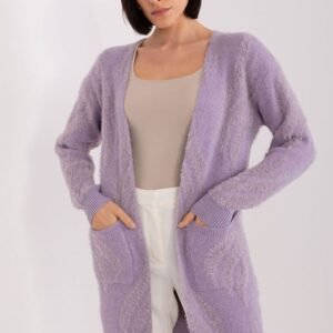 Sweter Kardigan Model AT-SW-234501.00P Light Violet - AT