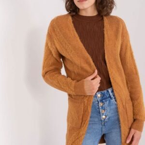 Sweter Kardigan Model AT-SW-234501.00P Camel - AT