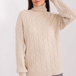 Golf Damski Model AT-SW-2348.07 Light Beige - AT