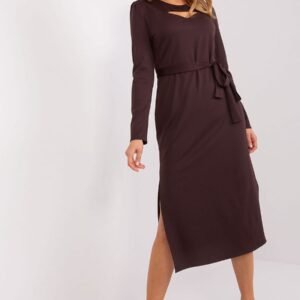Sukienka Model LK-SK-509447.75P Dark Brown - Lakerta