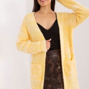 Sweter Kardigan Model AT-SW-234503.00P Light Yellow - AT
