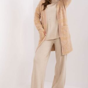 Sweter Kardigan Model AT-SW-234503.00P Beige - AT