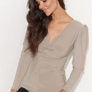 Bluzka Model NU461 Light Beige - Numinou