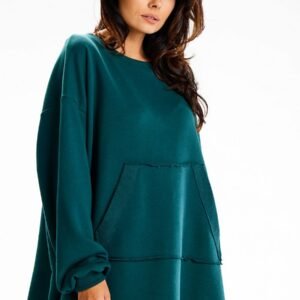 Bluza Damska Model M335 Bottle Green - Infinite You