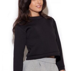 Bluzka Model K246 Black - Katrus