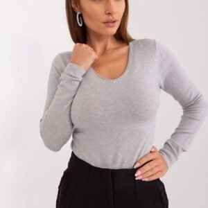 Sweter Damski Model PM-SW-WB92918B.57 Grey - Factory Price