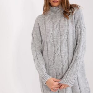 Sukienka Model LC-SK-1561.34X Grey - Rue Paris