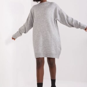 Sukienka Model LC-SK-0568.01P Grey - Rue Paris