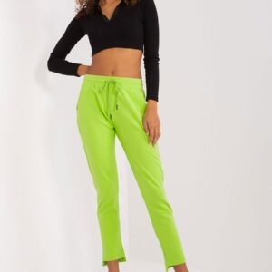 Spodnie Dresowe Model RV-DR-8380.25P Limonka - Relevance