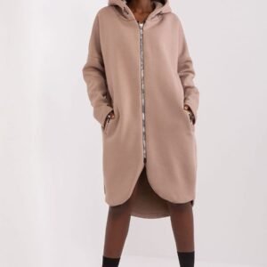 Bluza Damska Model RV-BL-4858-2.97P Dark Beige - Relevance