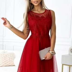 Sukienka Model Caterina 522-3 Red - Numoco