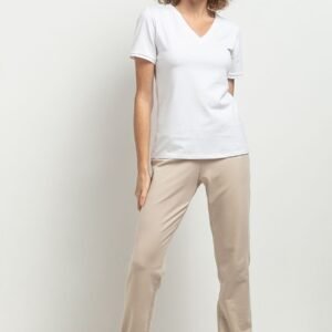 Bluzka Model T394/1 White - Tessita