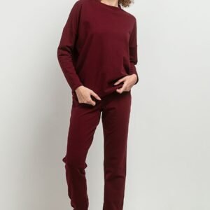 Bluza Damska Model T381/9 Bordo - Tessita