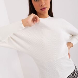 Bluzka Model RV-BZ-9208.61P Ecru - BFG