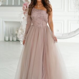 Sukienka Model 303-22 Szampan - Bicotone