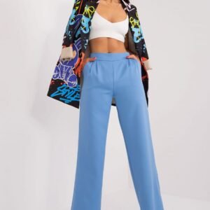 Spodnie Damskie Model WN-SP-8247.65 Blue - Rue Paris