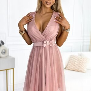 Sukienka Model 523-1 Dirty Pink - Numoco