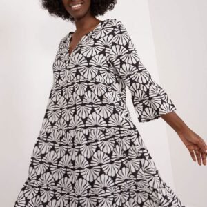 Sukienka Model D73771Z30214J Black/White - Sublevel Hurtownia odzieży on-line, moda damska, bielizna i obuwie dla kobiet - Matterhorn.pl