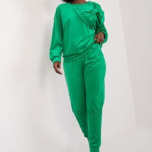 Spodnie Komplet Model DHJ-KMPL-8831.14X Green - Italy Moda