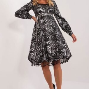 Sukienka Model LK-SK-509565.07 Black/Silver - Lakerta