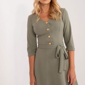 Sukienka Model LK-SK-507785.65 Khaki - Lakerta