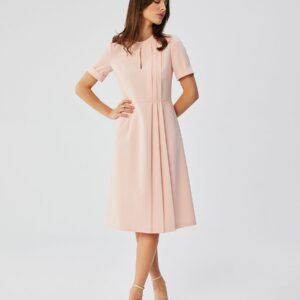 Sukienka Model S361 Powder Pink - Stylove