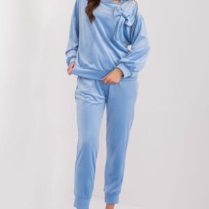 Spodnie Komplet Model DHJ-KMPL-8870.59 Light Blue - Italy Moda