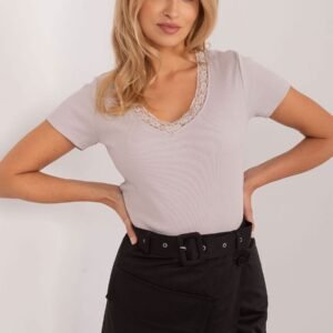 Bluzka Model D16113Z02448B Beige - Sublevel