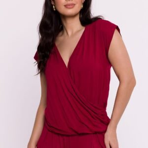Bluzka Model B288 Bordo - BeWear