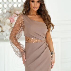 Sukienka Model 311-21 Camel - Bicotone