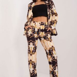 Spodnie Komplet Model DHJ-KMPL-17131.32X Black - Italy Moda