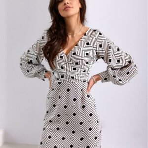 Sukienka Model Elle SUK0391 E74 Multicolor - Roco Fashion