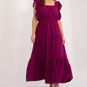 Sukienka Model DHJ-SK-8352.04 Dark Violet - Italy Moda