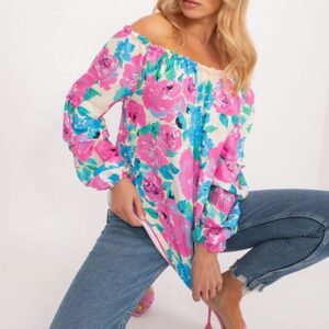 Bluzka Model WN-BZ-8281.59 Blue - Rue Paris