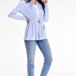 Sweter Kardigan Model A655 Blue - awama