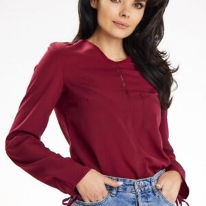Bluzka Model A651 Claret - awama