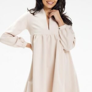 Sukienka Model A636 Beige - awama