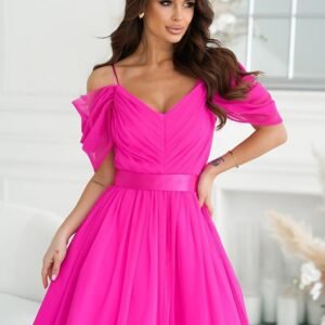 Sukienka Model 307-07 Fuksja - Bicotone