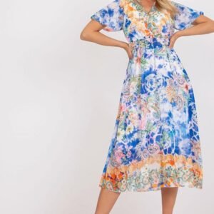 Sukienka Model DHJ-SK-15967-1.01P White/Blue - Italy Moda