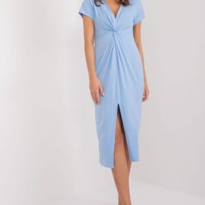 Sukienka Model DHJ-SK-17302K.93 Light Blue - Italy Moda