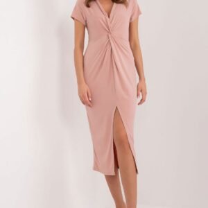 Sukienka Model DHJ-SK-17302K.93 Dark Pink - Italy Moda