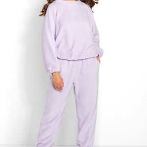 Spodnie Dres Damski Model Vivi Lila - Momenti Per Me