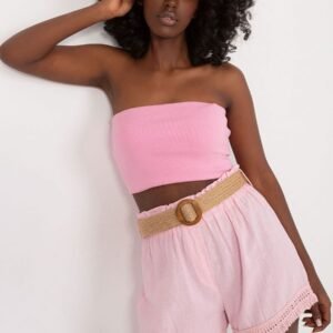 Szorty Damskie Model DHJ-SN-5536.34X Light Pink - Italy Moda