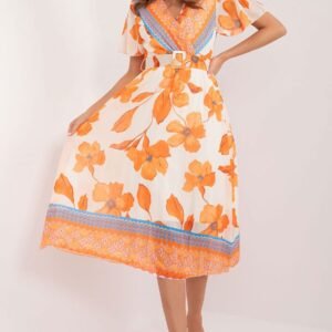 Sukienka Model DHJ-SK-11331-5.19 Orange - Italy Moda